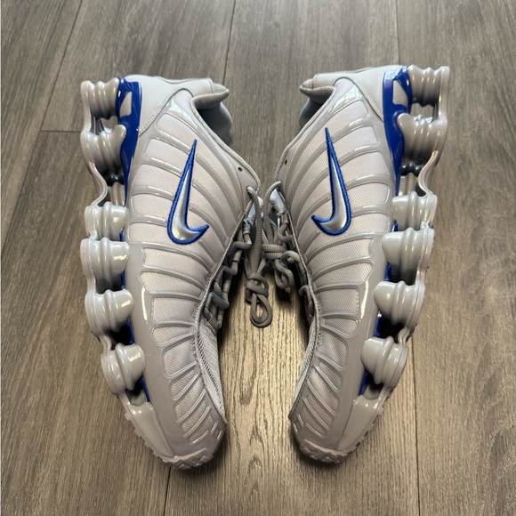 Nike Shox TL Wolf Grey Metallic Silver Retro Sneakers CN0151-001 Mens Size  15